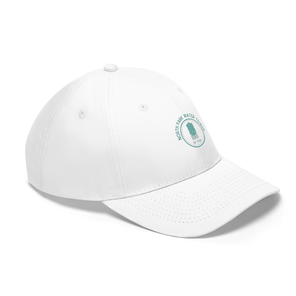 North Park Water Tower Est. Dad Cap (Green)