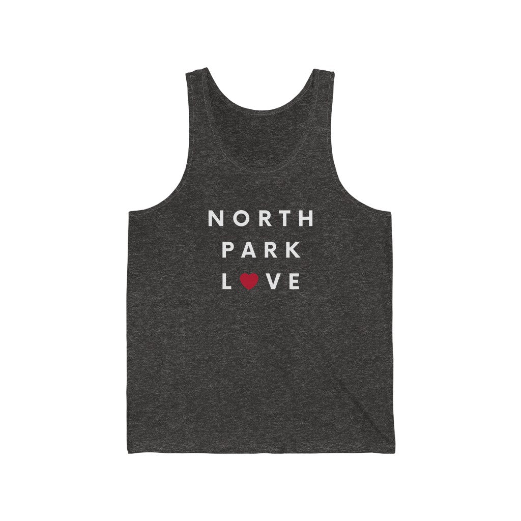 North Park Love Tank, SD Sleeveless Shirt