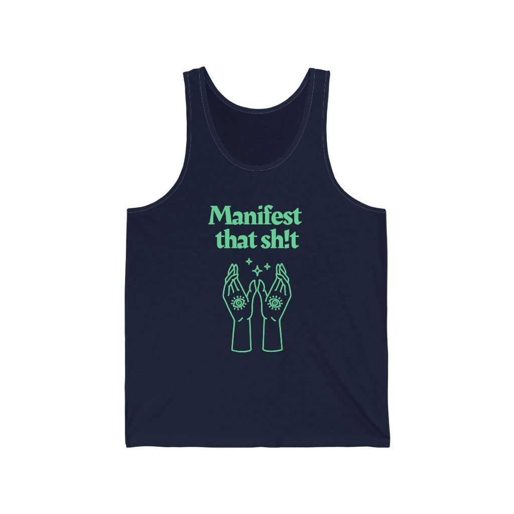 Manifest That Sh!t Tank-Top (Green)