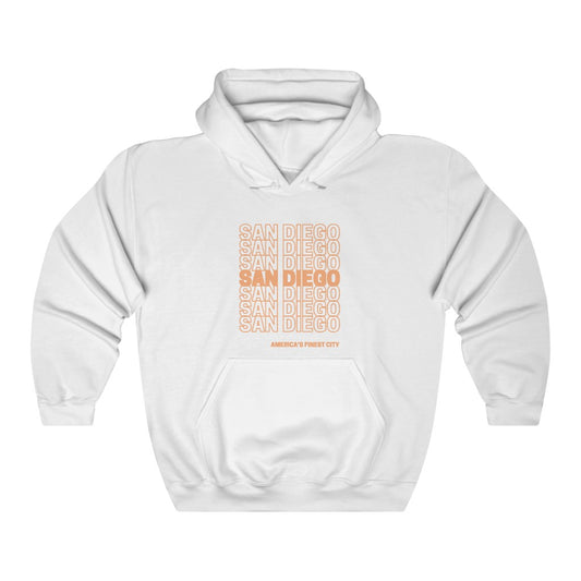 San Diego "Thank You" Hoodie (Orange)