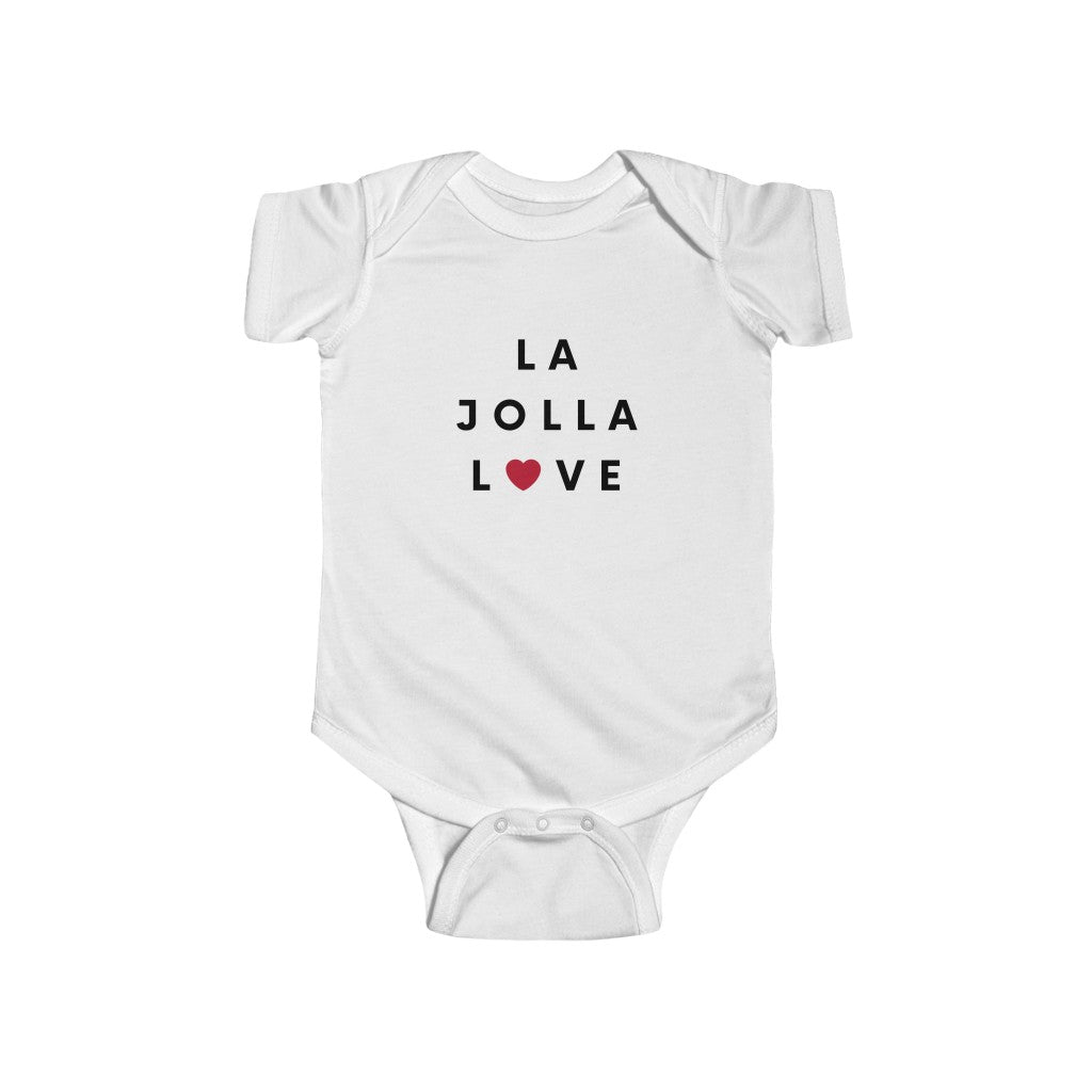 La Jolla Love Baby Onesie, San Diego Infant Bodysuit