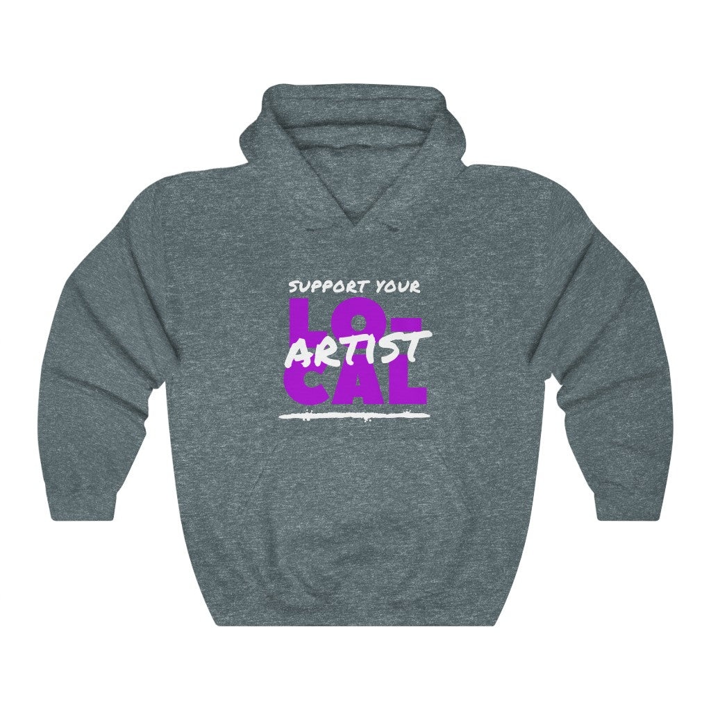 Support Your Local Artist Hoodie (Purple)