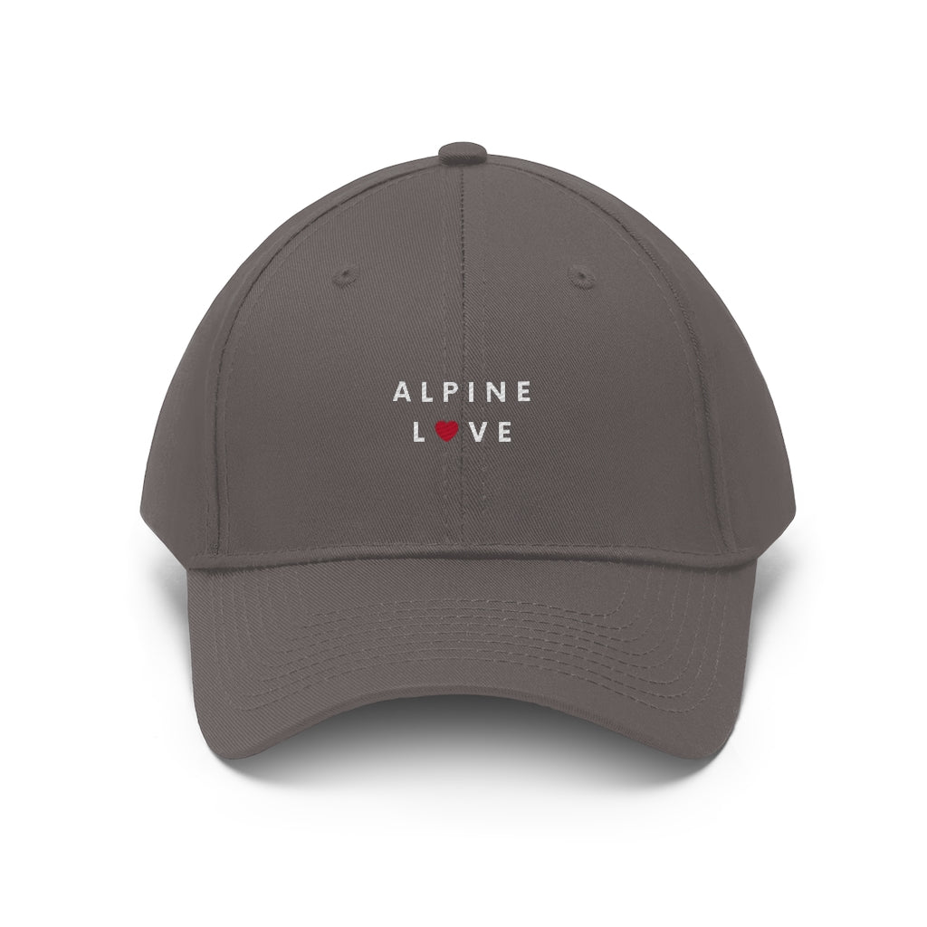 Alpine Love Twill Hat, SD Dad Cap (Unisex)