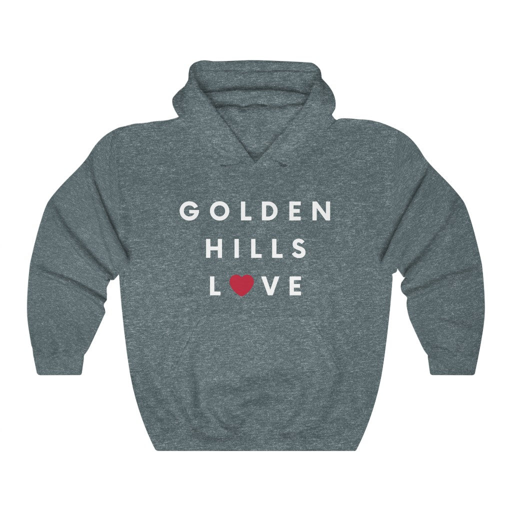 Golden Hills Love Hoodie