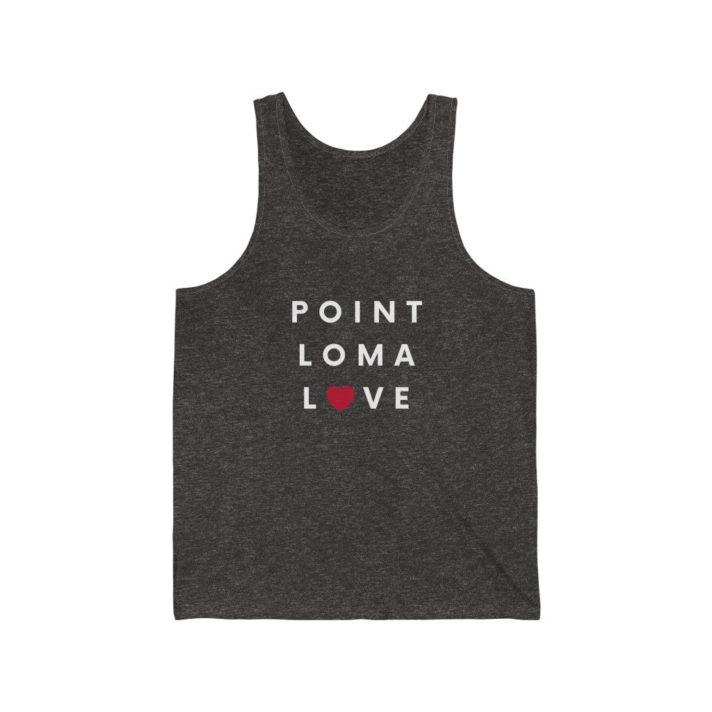 Point Loma Love Tank, SD Sleeveless Shirt (Unisex)