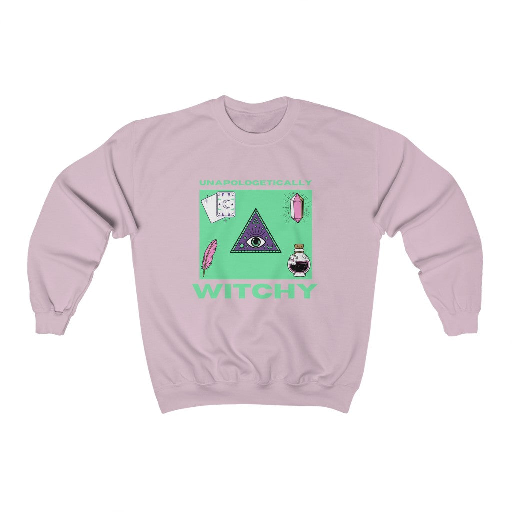 Unapologetically Witchy Sweatshirt (Green)