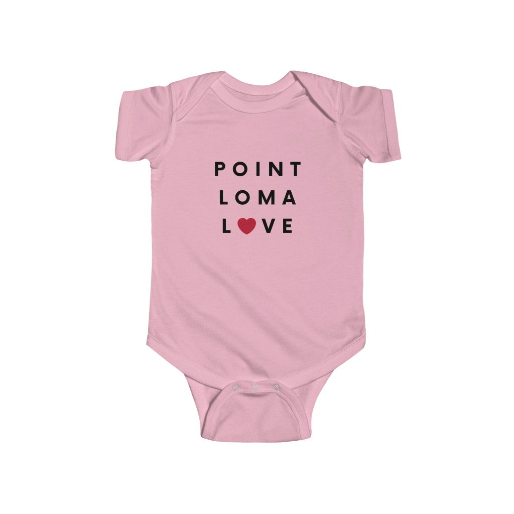 Point Loma Love Baby Onesie, San Diego Infant Bodysuit