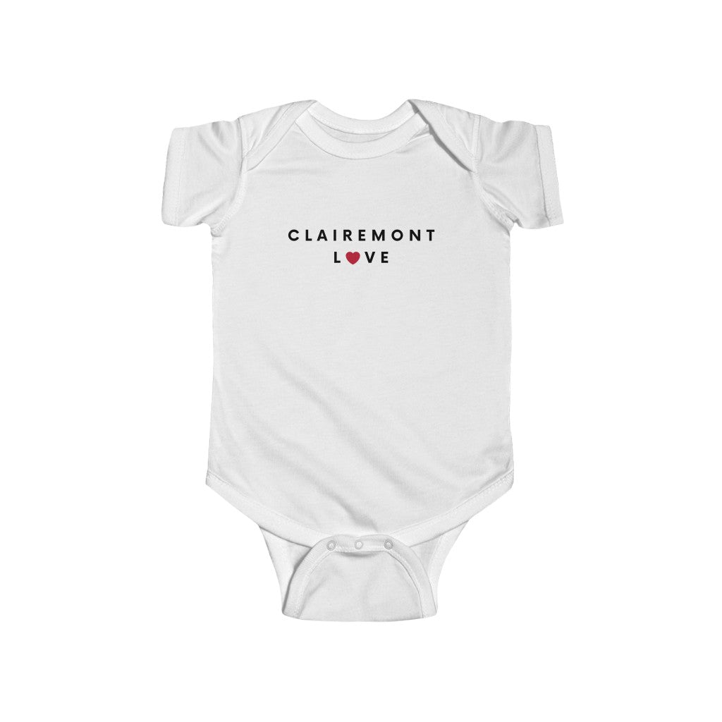 Clairemont Love Baby Onesie, San Diego Infant Bodysuit