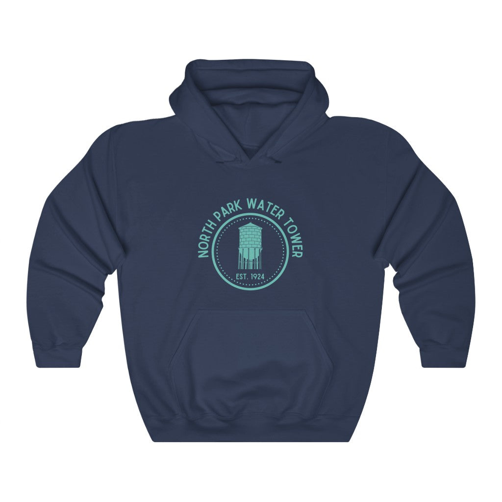 North Park Water Tower Est. Hoodie (Green)