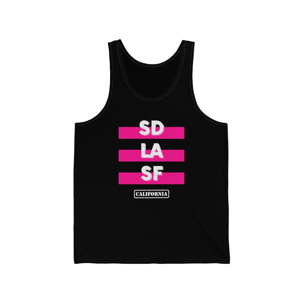 SD LA SF Tank (Pink)