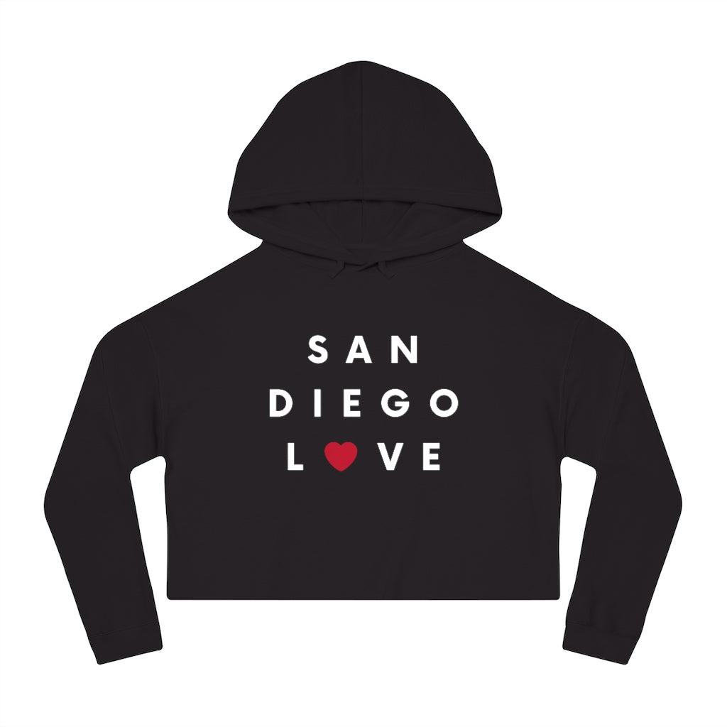 San Diego Love Women's Cropped Hoodie