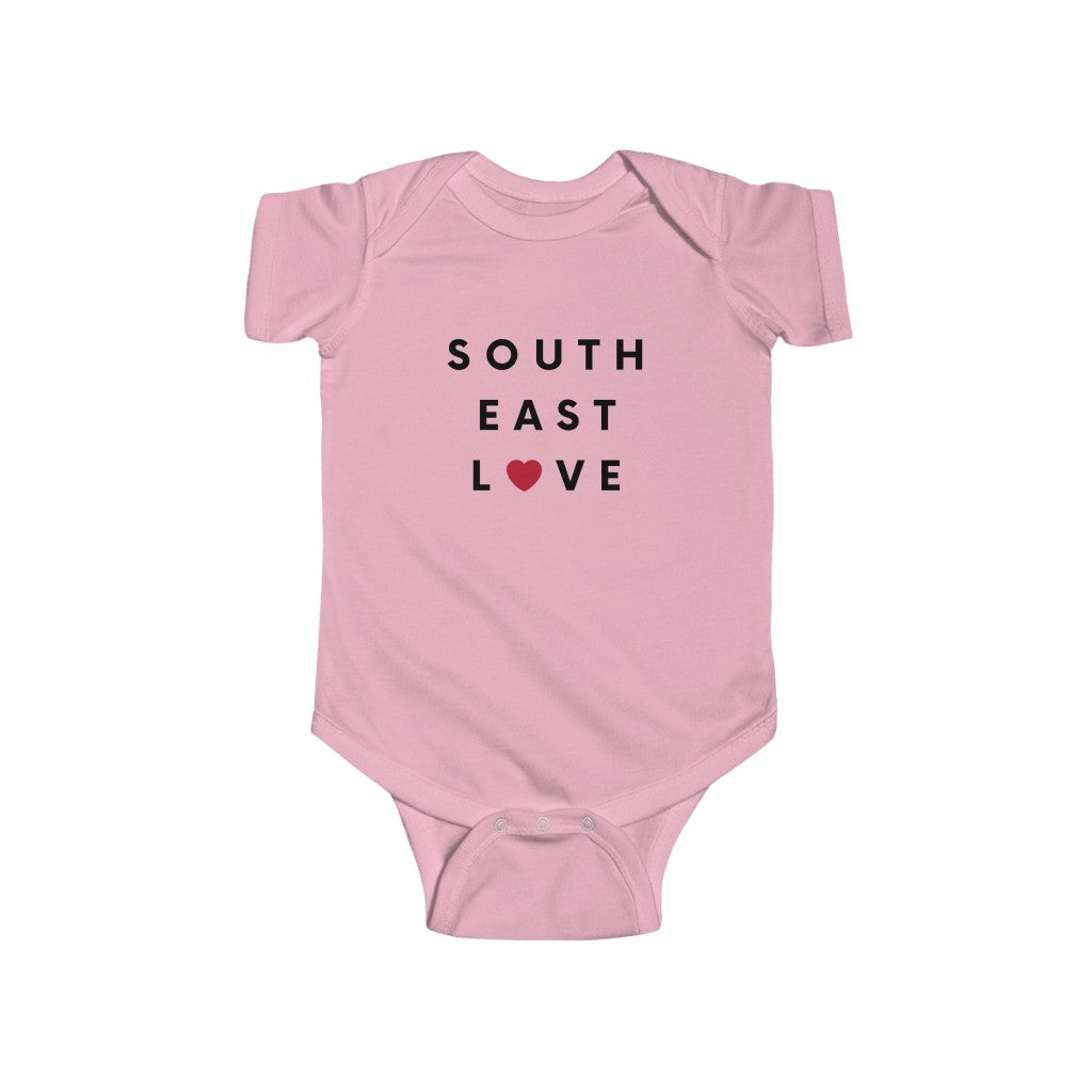 Southeast Love Baby Onesie, San Diego Infant Bodysuit