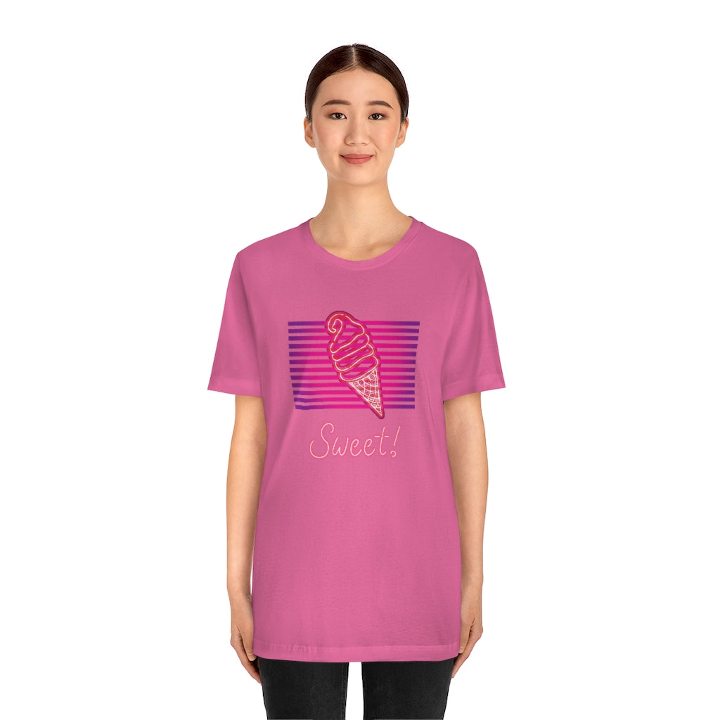 Sweet Tee | Neon Ice Cream Sign T-shirt