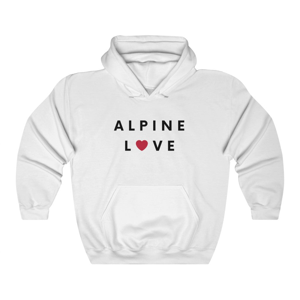 Alpine Love Hoodie, San Diego County Hooded Sweatshirt (Unisex)