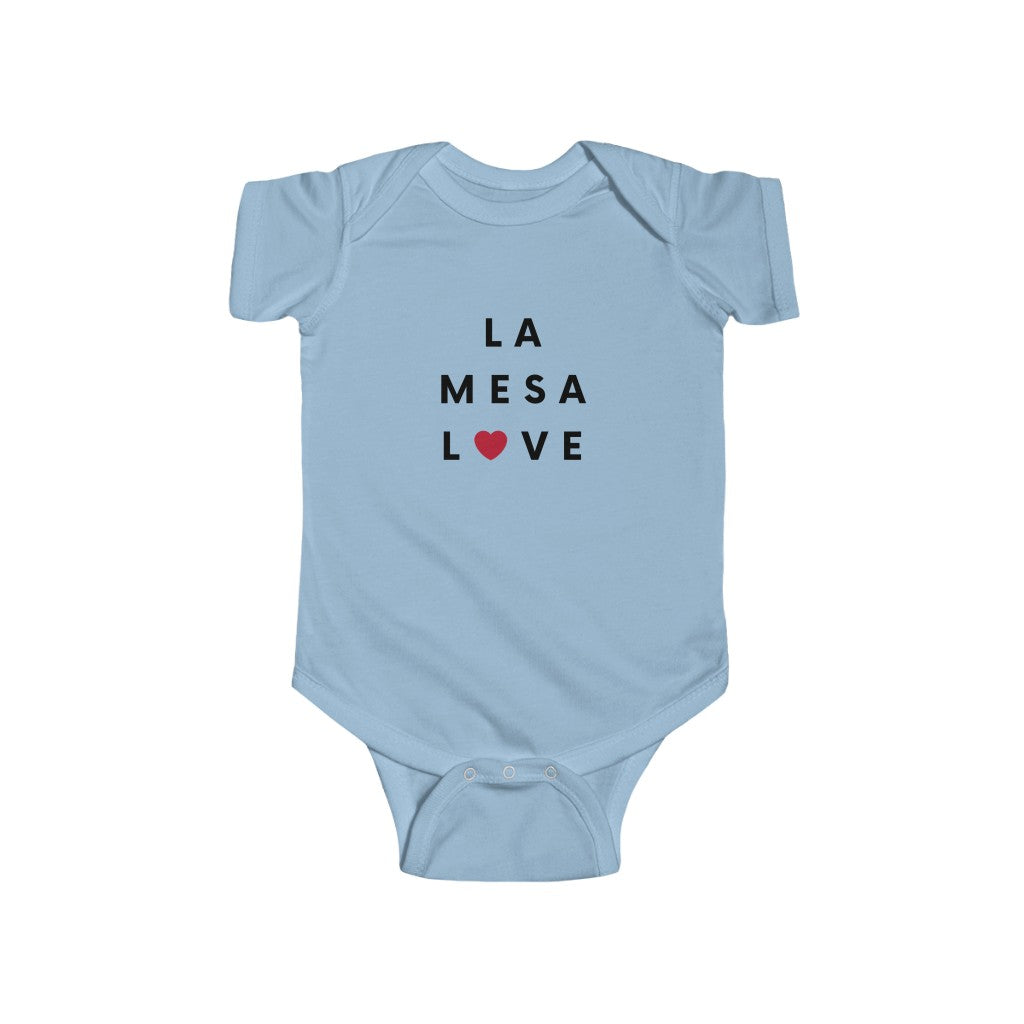 La Mesa Love Baby Onesie, San Diego Area Infant Bodysuit