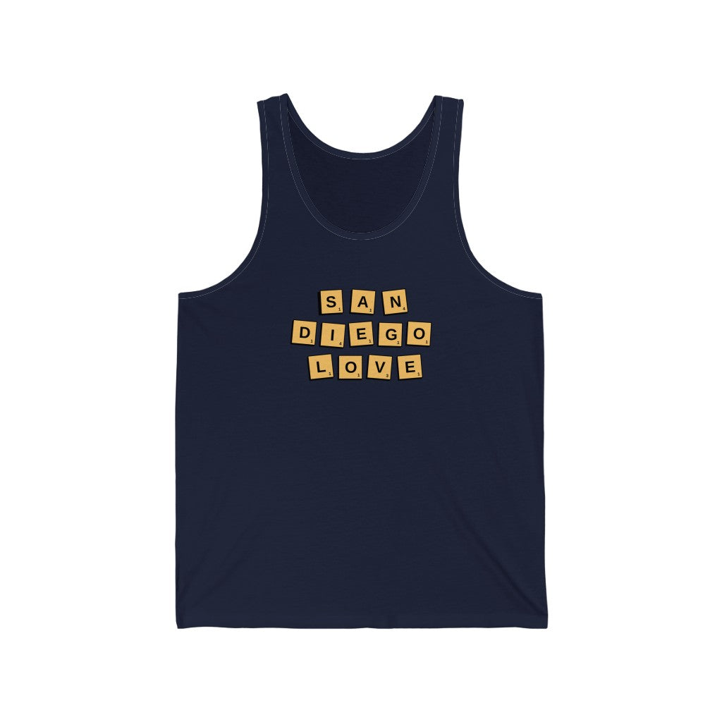 San Diego Scrabble Tank