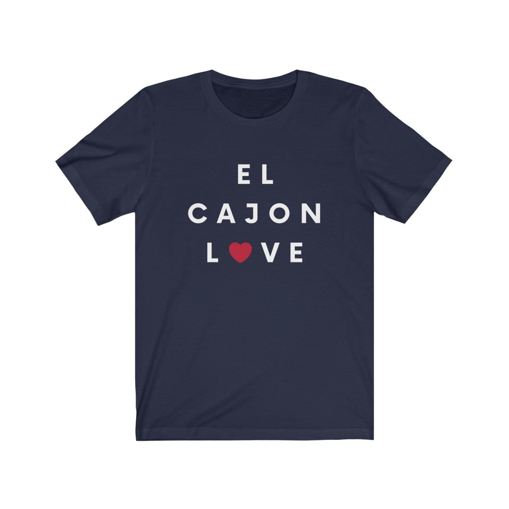 El Cajon Love Tee, San Diego County T-Shirt (Unisex) (Multiple Colors Avail)