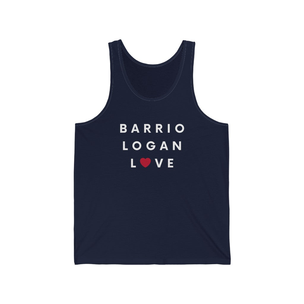 Barrio Logan Love Tank, SD Sleeveless T-shirt (Unisex)