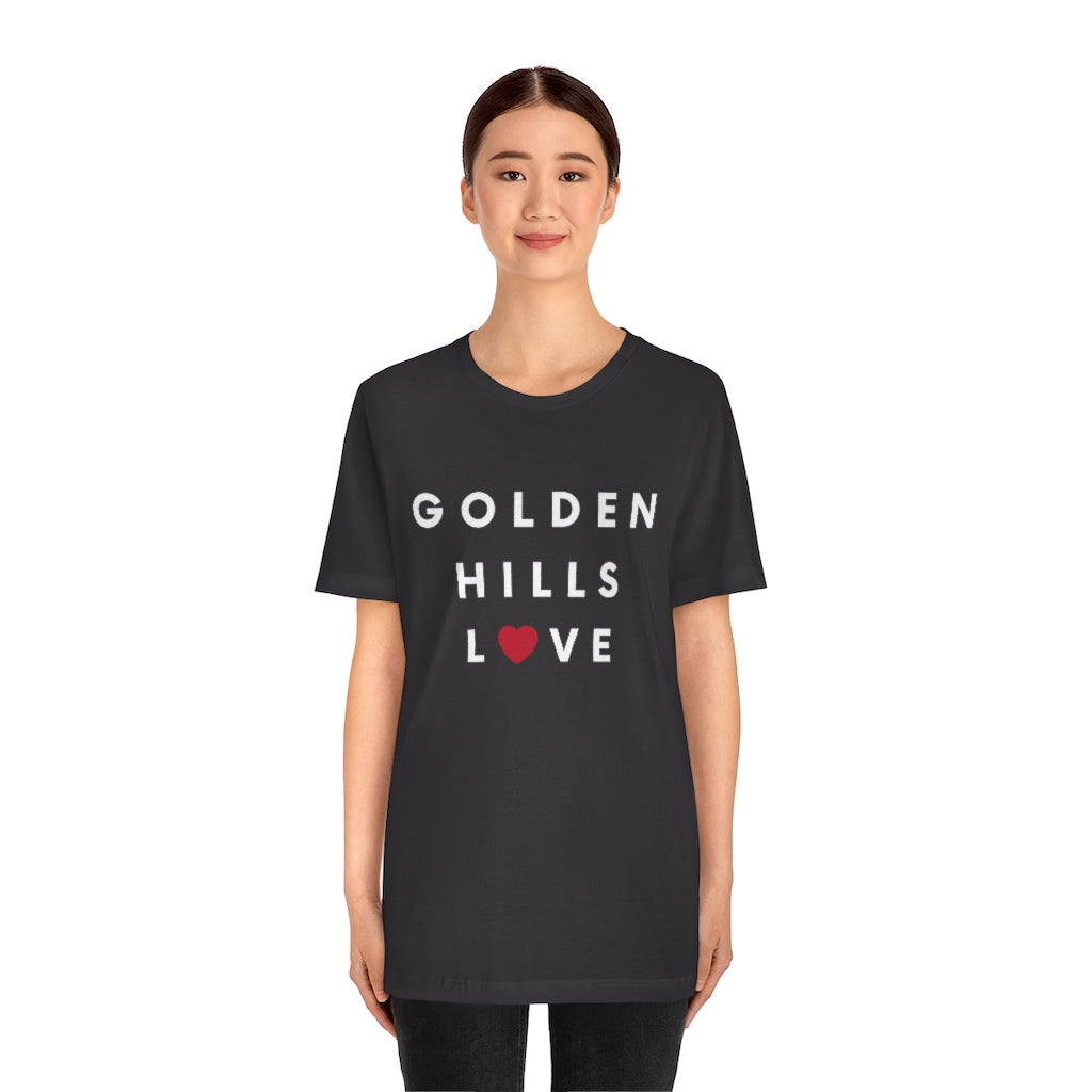 Golden Hills Love Tee