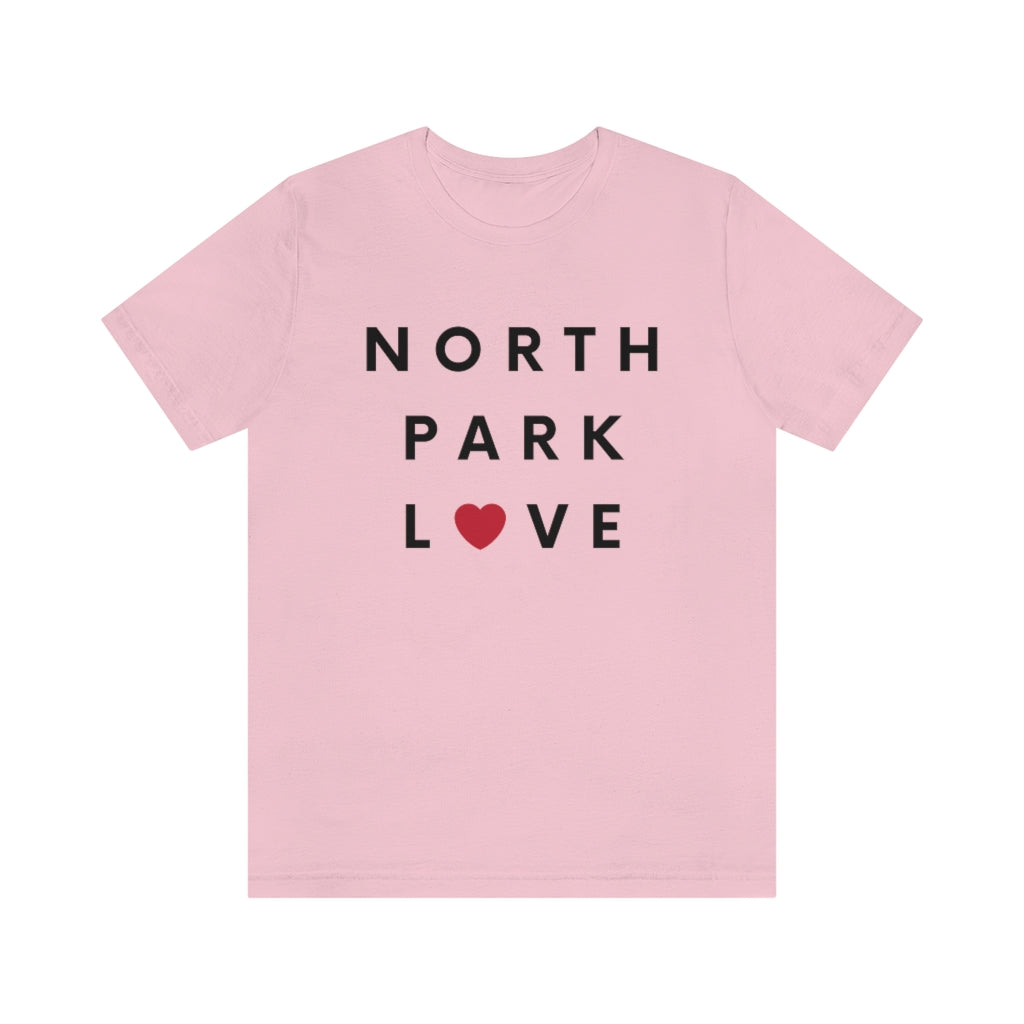 North Park Love Tee, SD T-Shirt