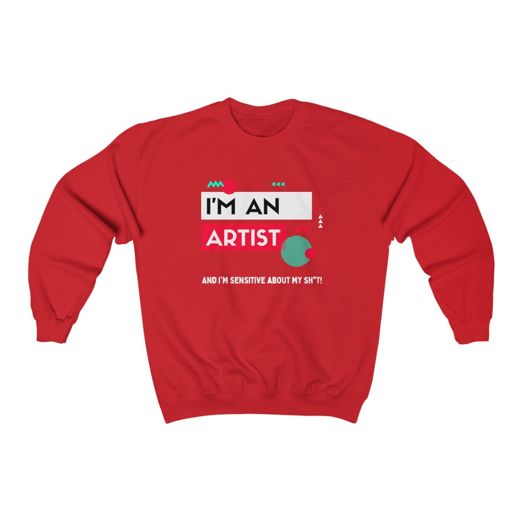 I'm an Artist Sweatshirt (Red)