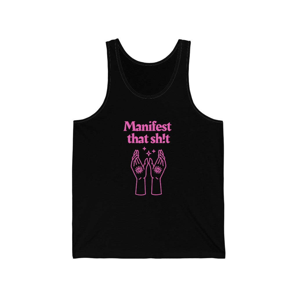 Manifest That Sh!t Tank-Top (Pink)