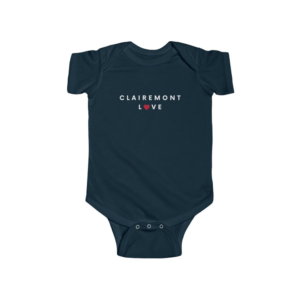 Clairemont Love Baby Onesie, San Diego Infant Bodysuit