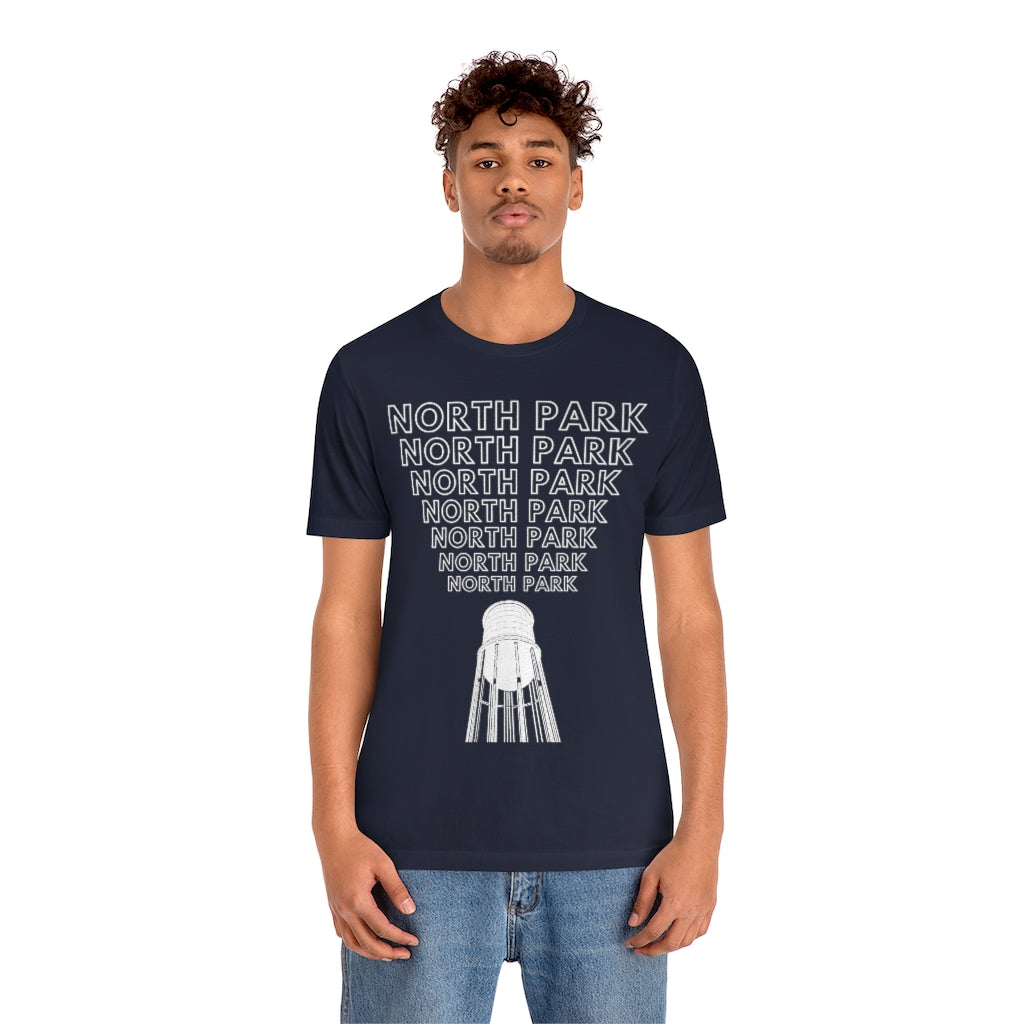 "Yell North Park" Water Tower T-Shirt