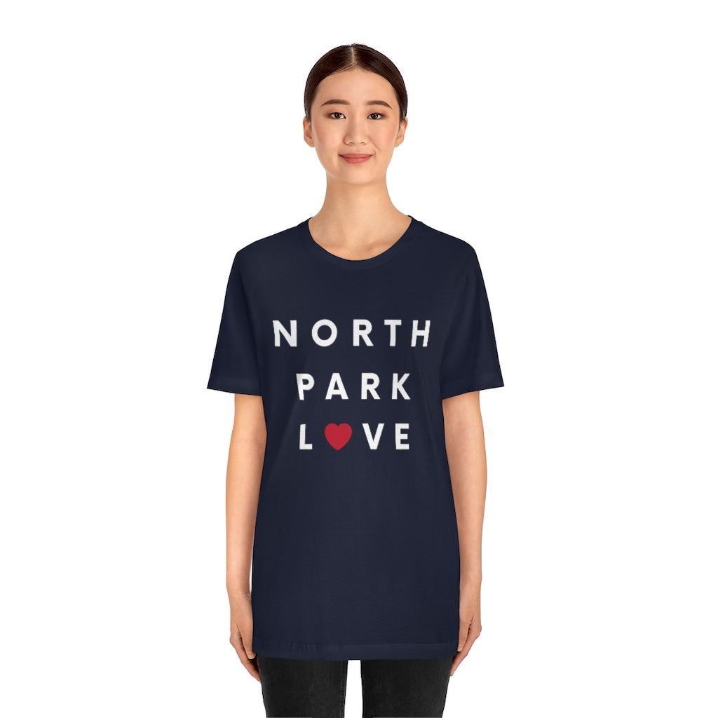 North Park Love Tee, SD T-Shirt