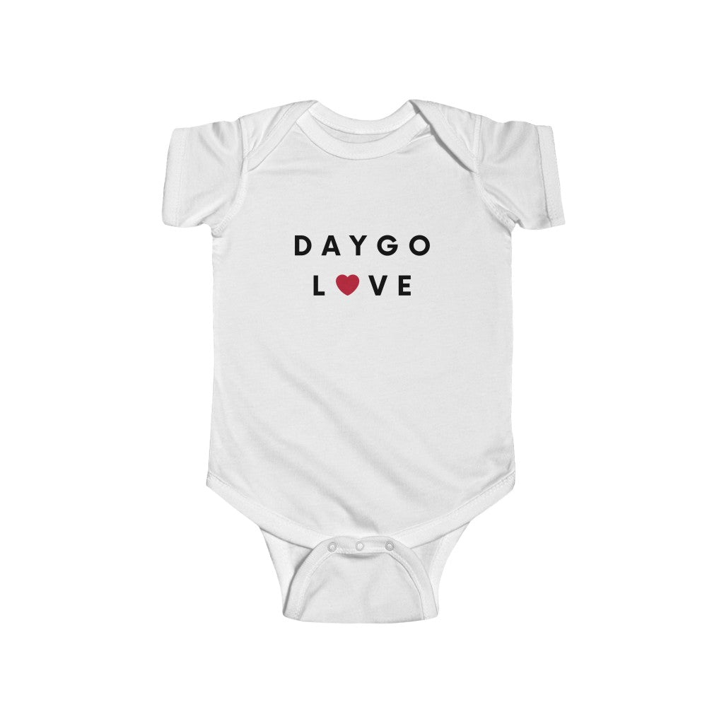 Daygo Love Baby Onesie, San Diego Infant Bodysuit