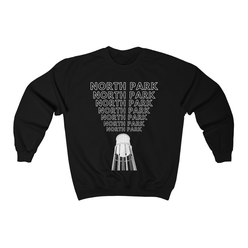 "Yell North Park" Water Tower Sweatshirt