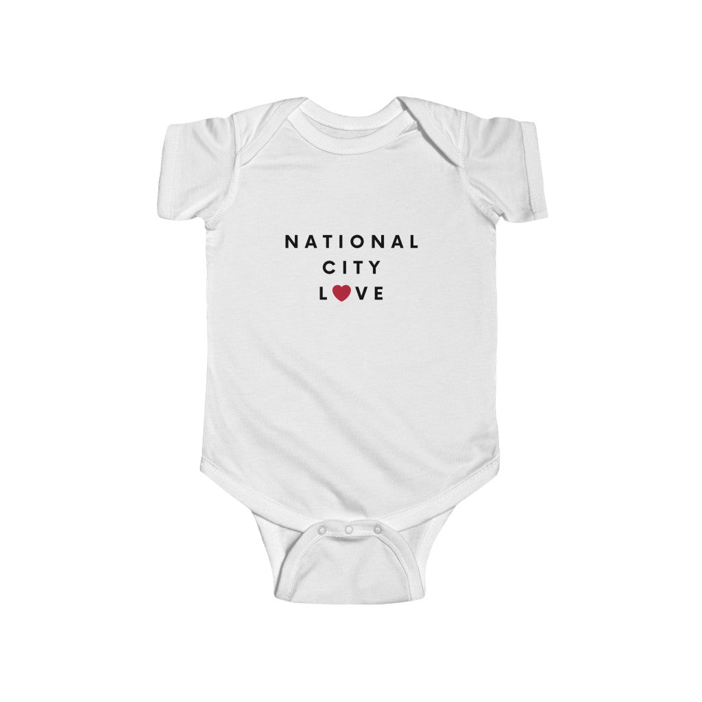 National City Love Baby Onesie, San Diego Area Infant Bodysuit