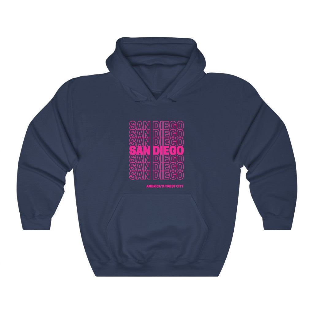 San Diego "Thank You" Hoodie (Pink)