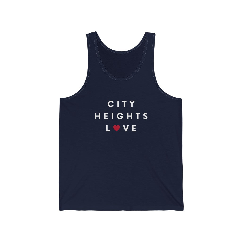 City Heights Love Tank, SD Sleeveless T-Shirt (Unisex)