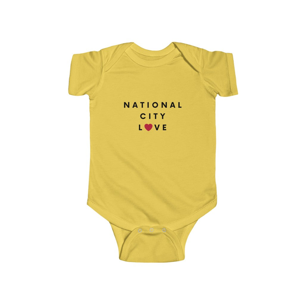 National City Love Baby Onesie, San Diego Area Infant Bodysuit