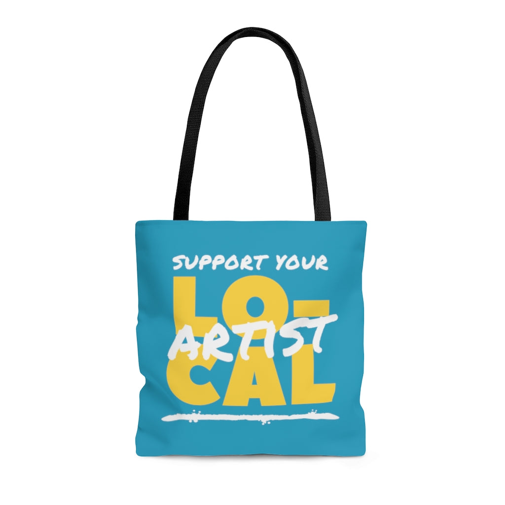 Support Your Local Artist Tote Bag (Yellow)