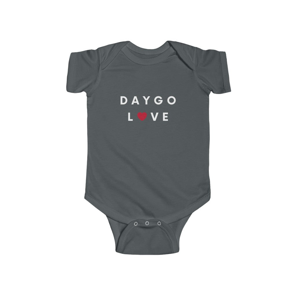 Daygo Love Baby Onesie, San Diego Infant Bodysuit