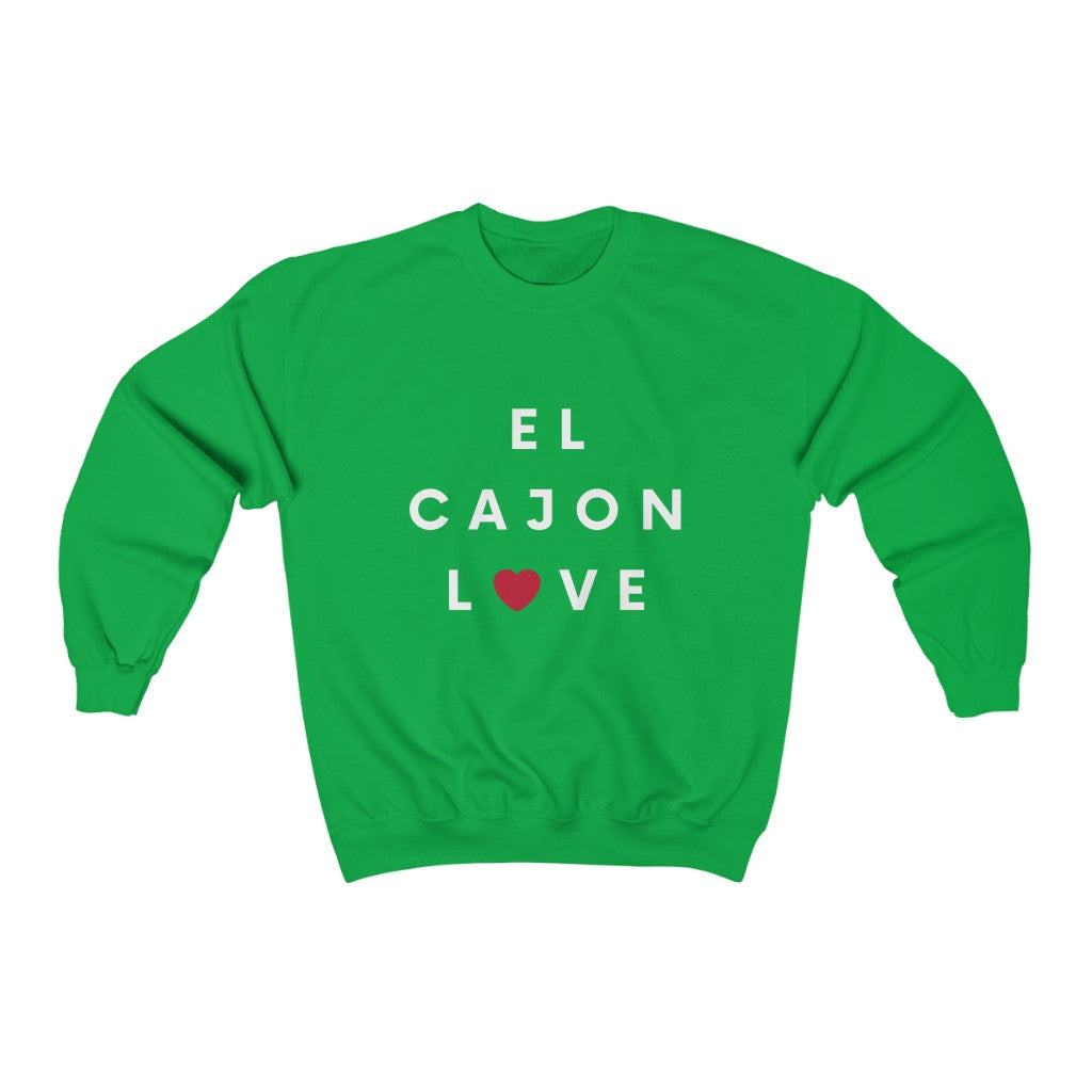 El Cajon Love Sweatshirt, San Diego County Neighborhood Sweater (Unisex) (Multiple Colors Avail)