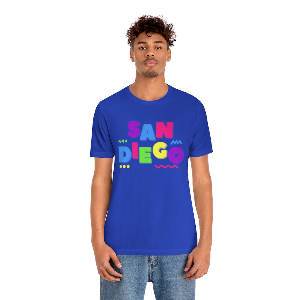 Colorful San Diego T-Shirt