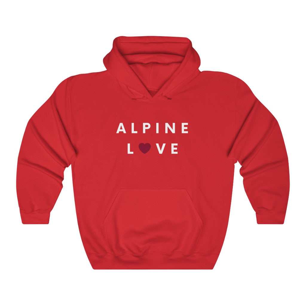 Alpine Love Hoodie, San Diego County Hooded Sweatshirt (Unisex)