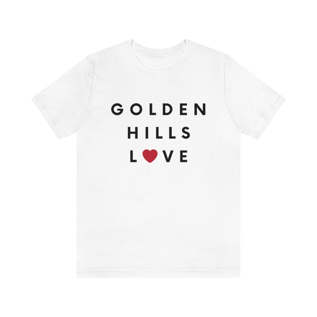 Golden Hills Love Tee