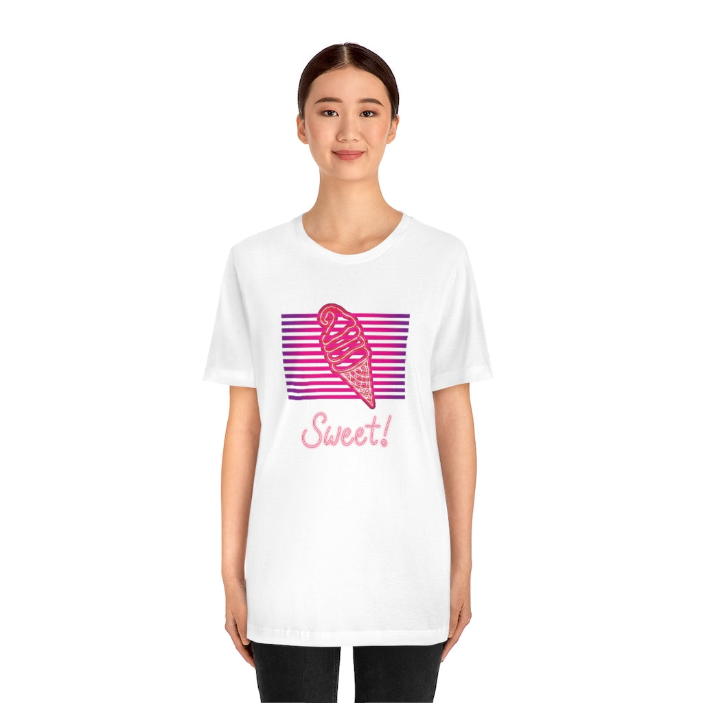 Sweet Tee | Neon Ice Cream Sign T-shirt