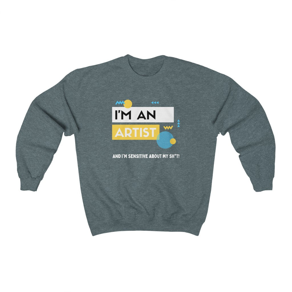 I'm an Artist Sweatshirt (Yellow)