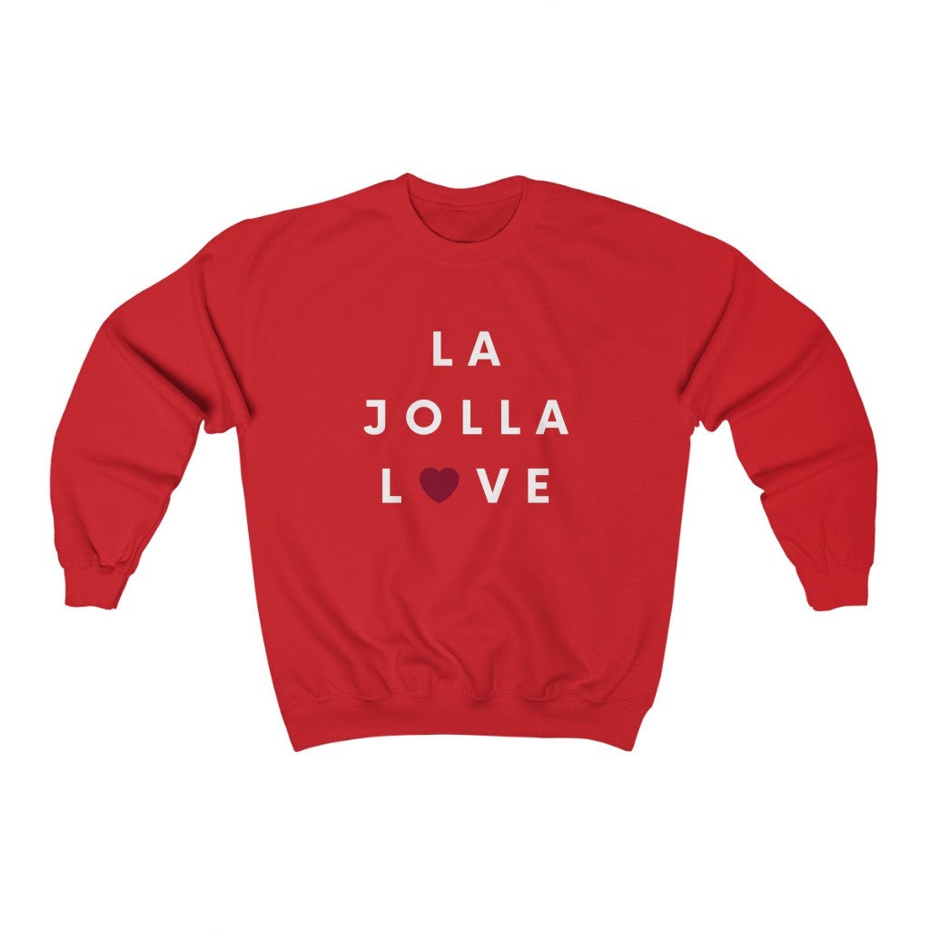 La Jolla Love Sweatshirt, San Diego Neighborhood Sweater (Unisex) (Multiple Colors Avail)