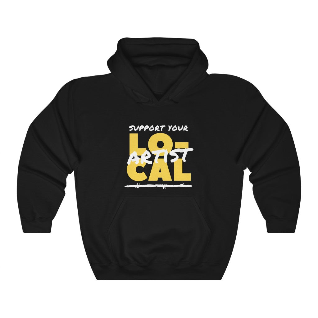 Support Your Local Artist Hoodie (Yellow)