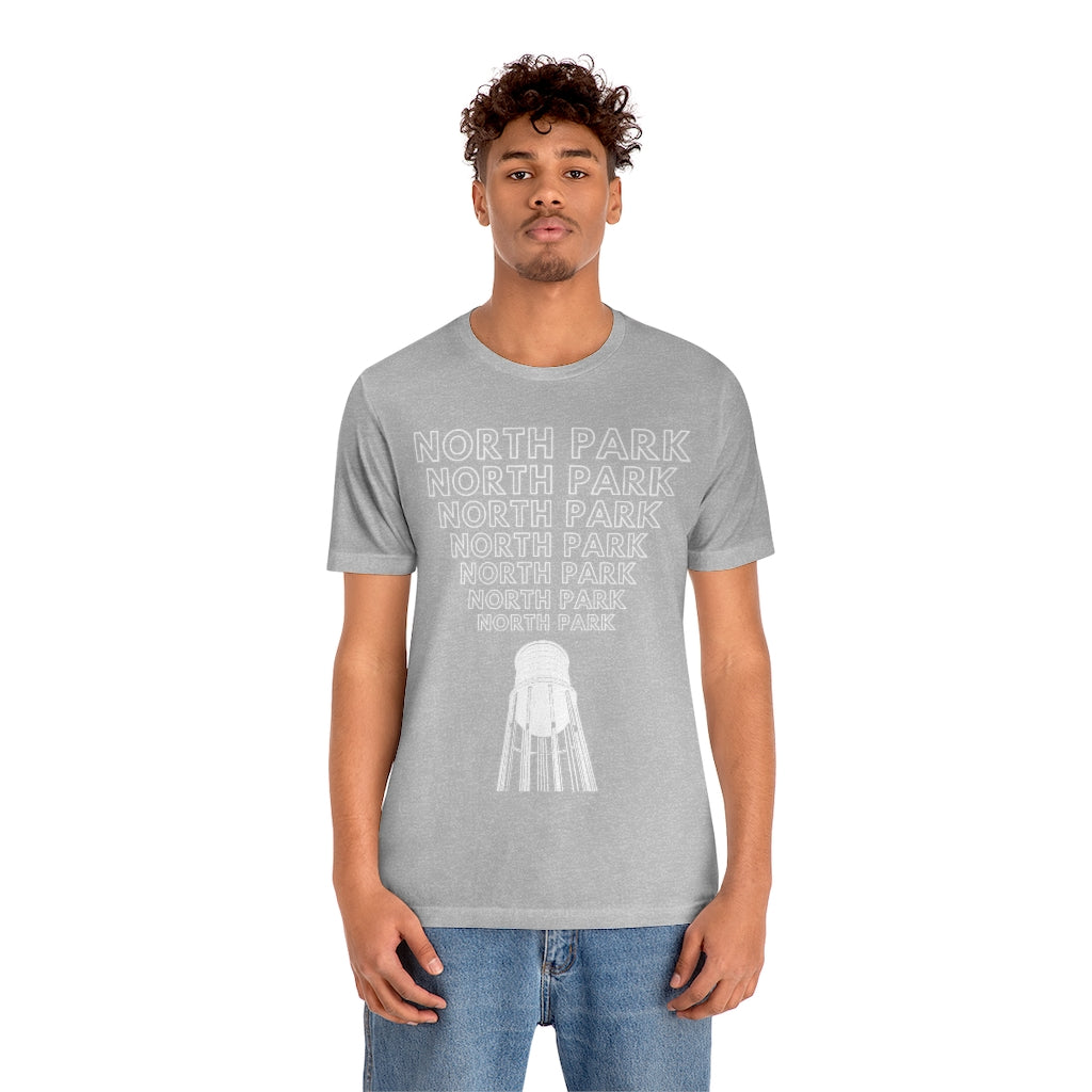 "Yell North Park" Water Tower T-Shirt