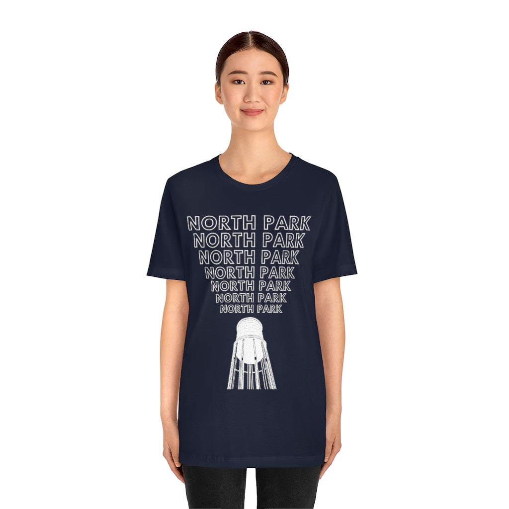 "Yell North Park" Water Tower T-Shirt