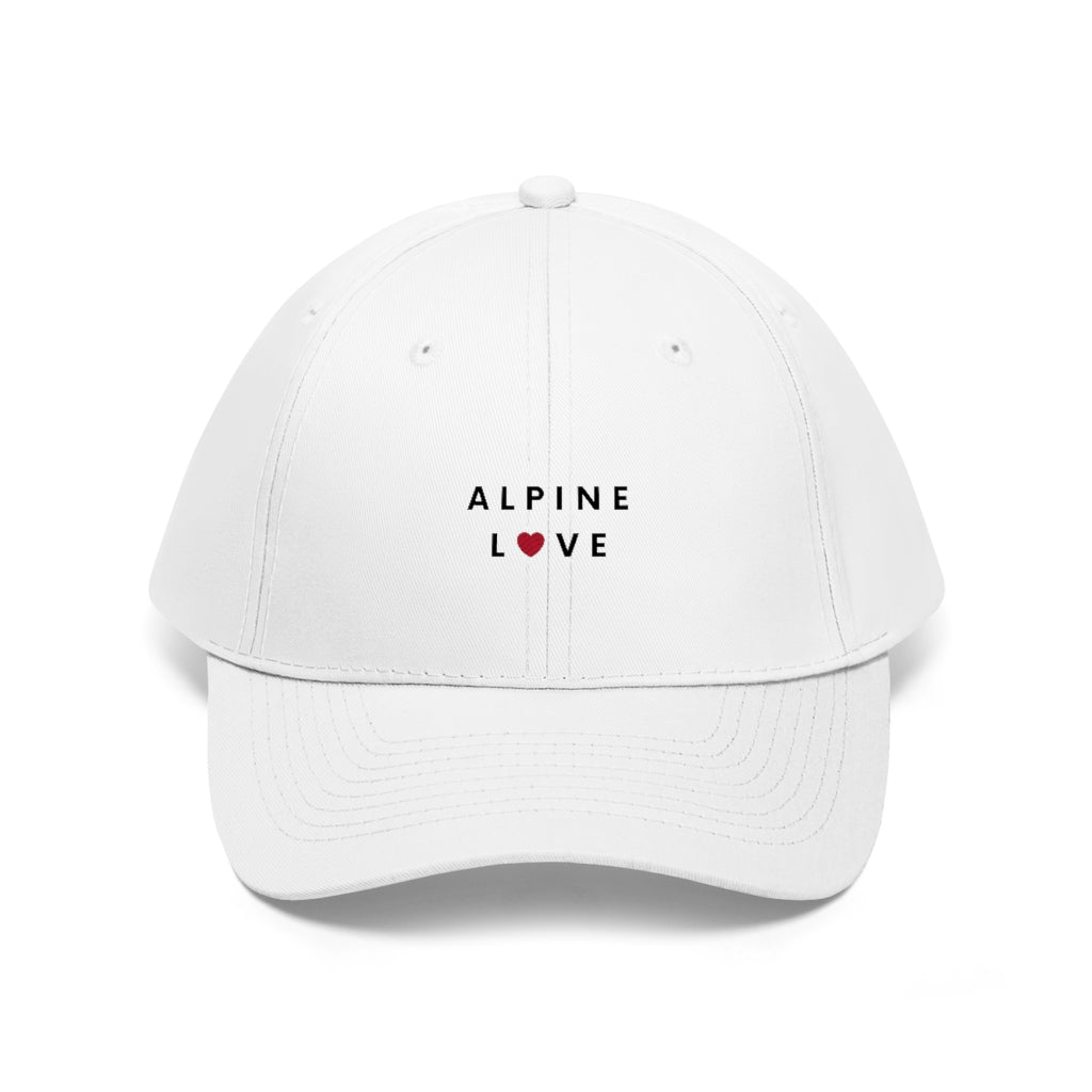 Alpine Love Twill Hat, SD Dad Cap (Unisex)