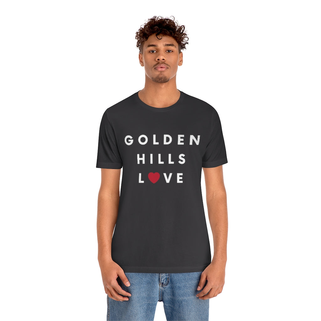 Golden Hills Love Tee