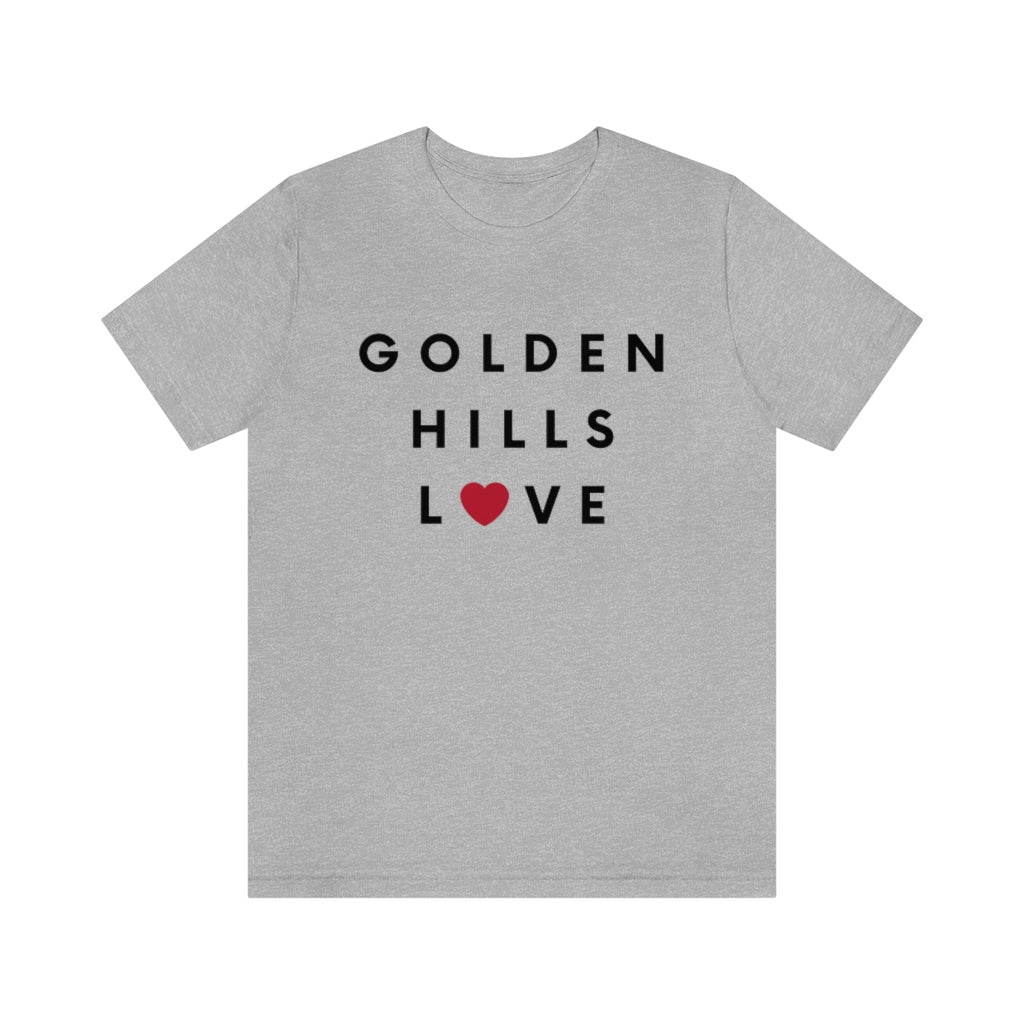 Golden Hills Love Tee